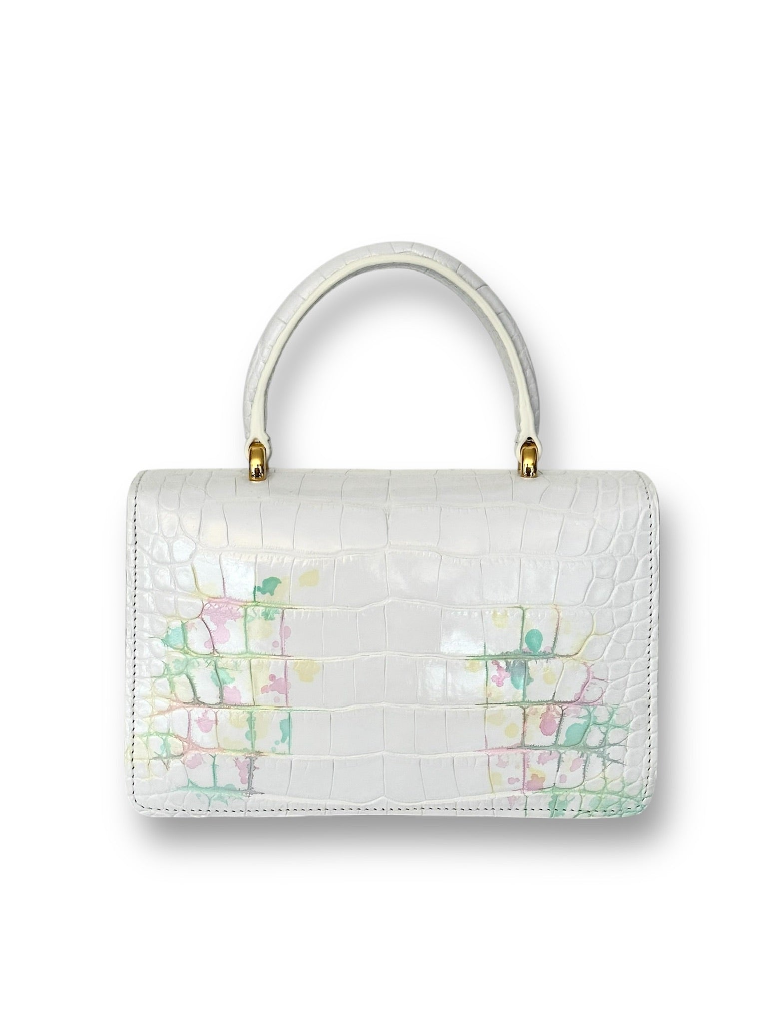 White Alligator - Anka Top Handle image 2