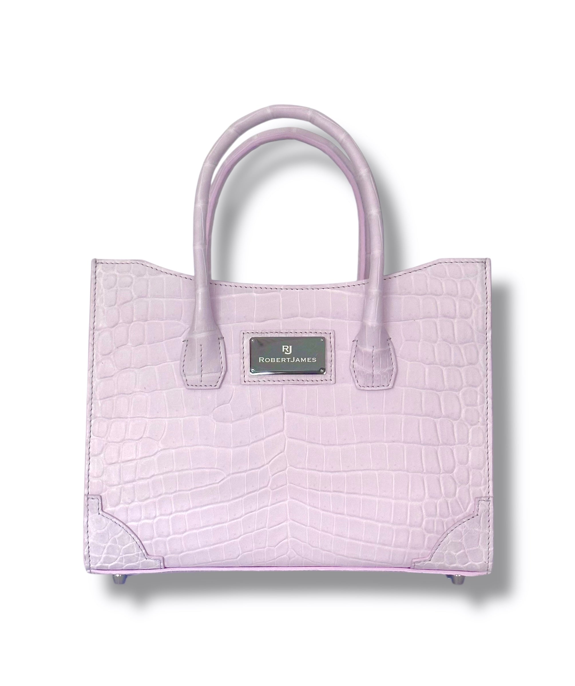 Soft Lavender Niloticus Crocodile - The Kolbie