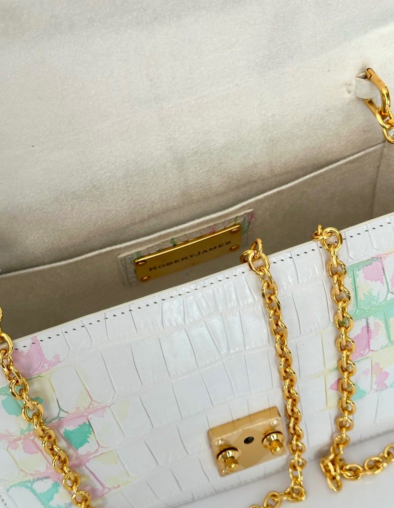 White Alligator - Anka Top Handle image 4