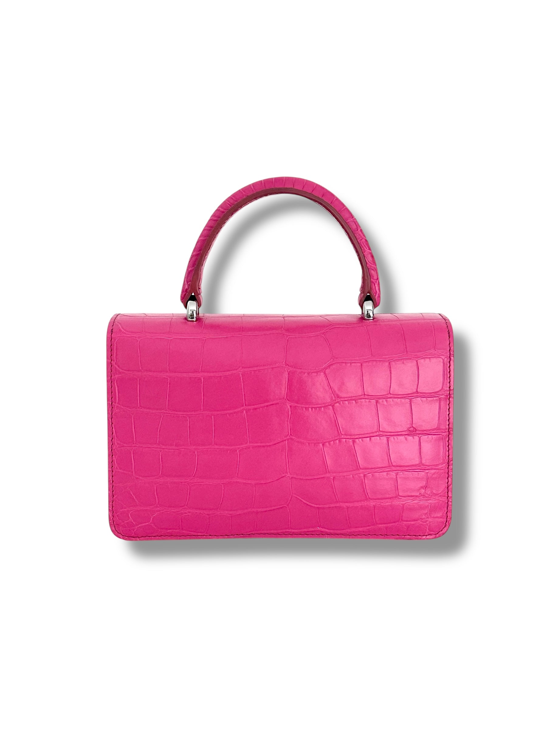 Hot Pink/Fuchsia Alligator - The Anka image 2