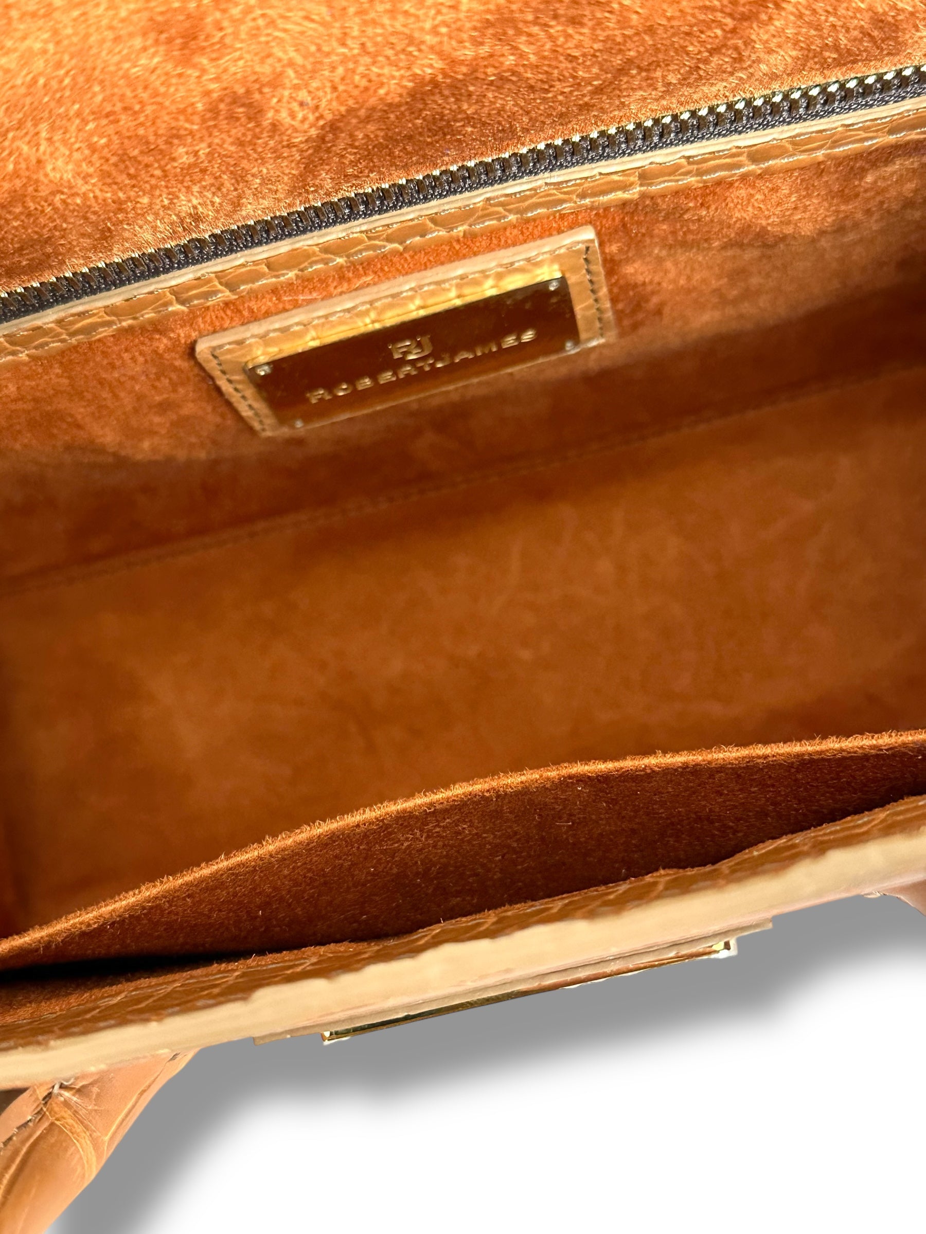 Italian Gold Alligator - The Kolbie image 5