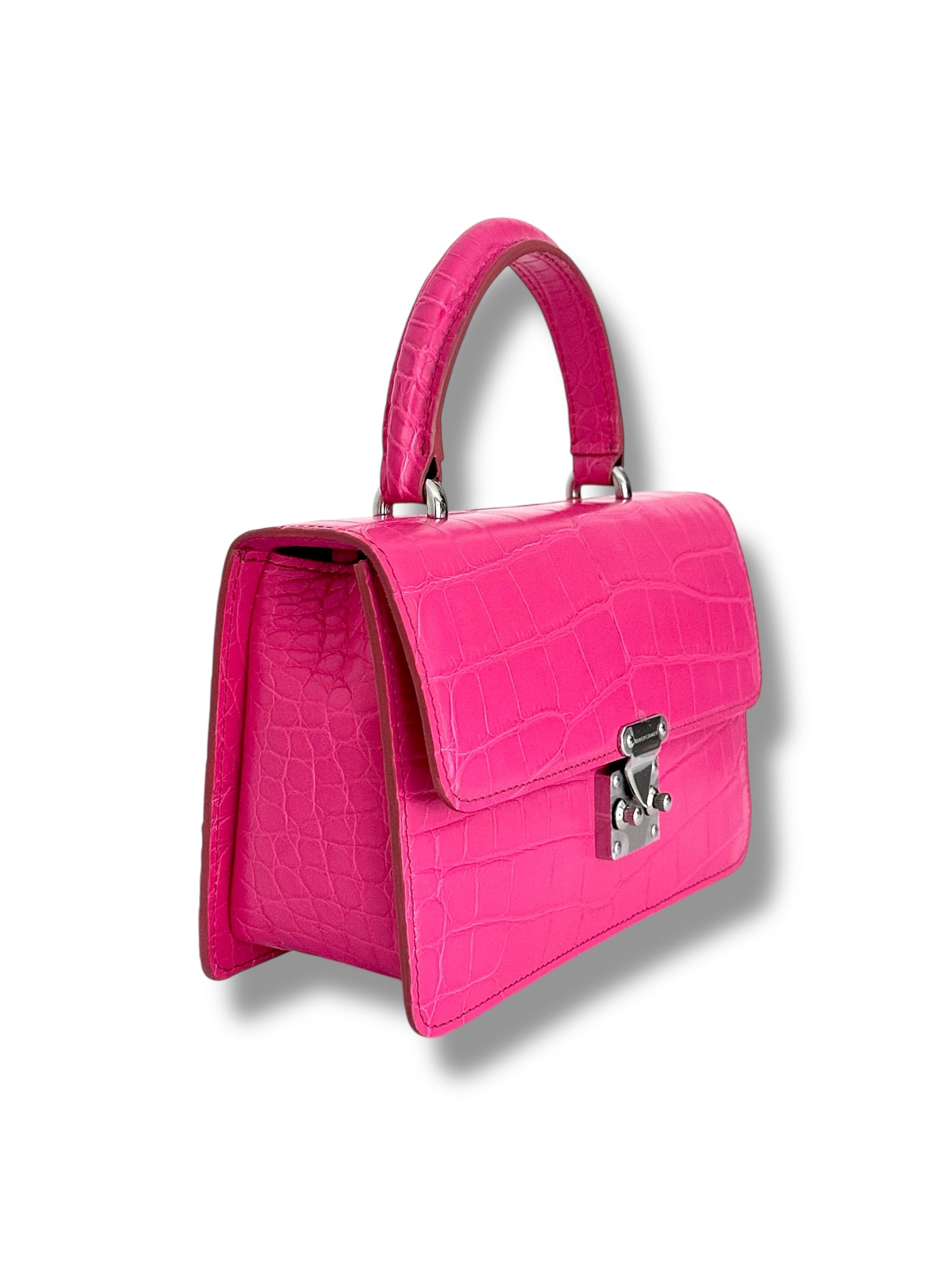 Hot Pink/Fuchsia Alligator - The Anka image 1