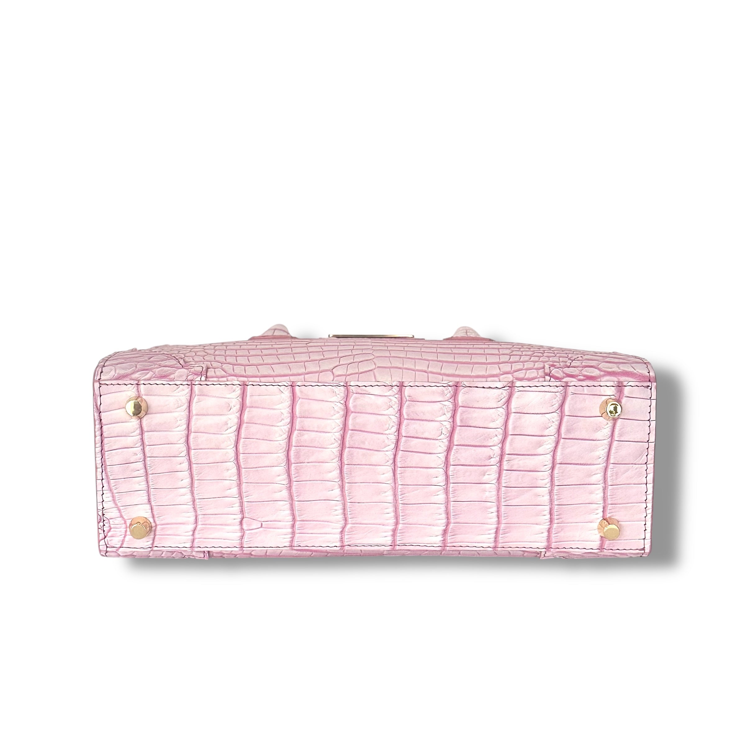 Soft Pink Porosus Crocodile - The Kolbie  image 3