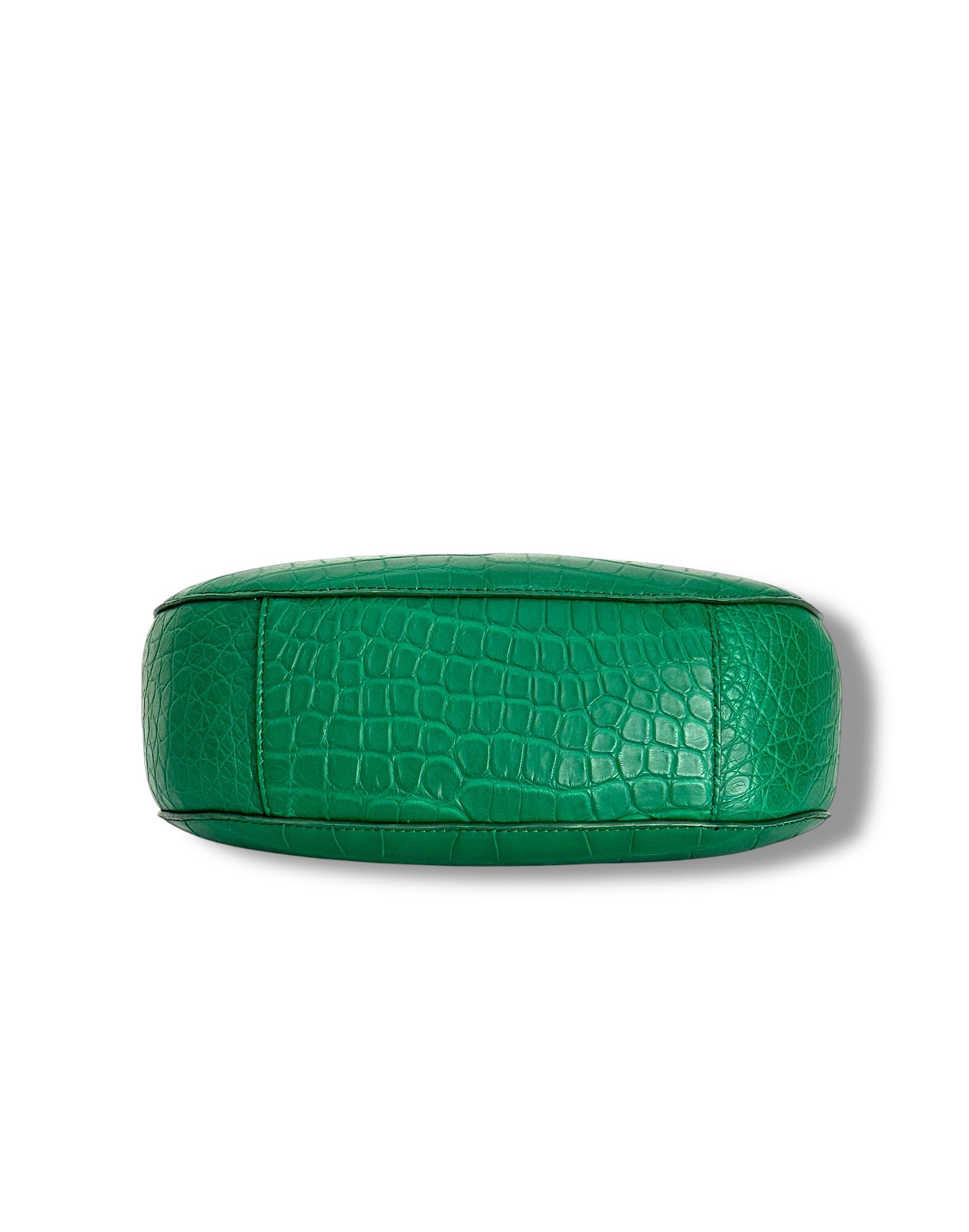 Kelly Green Alligator - The Blair Hobo