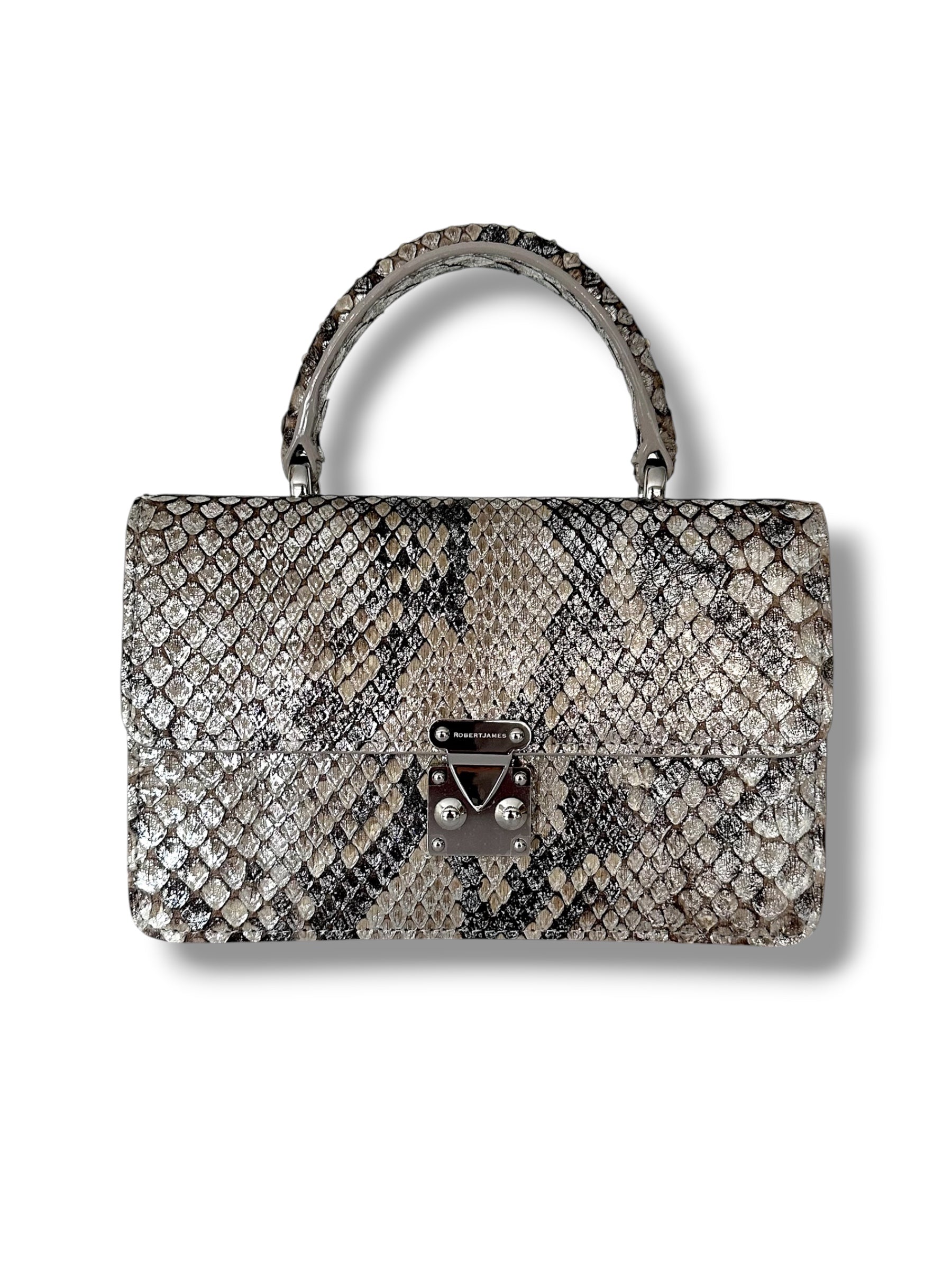 Metallic Silver Python - The Anka