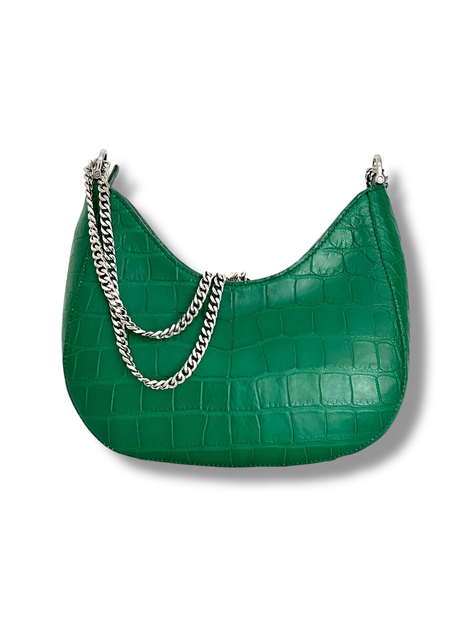 Kelly Green Alligator - The Blair Hobo