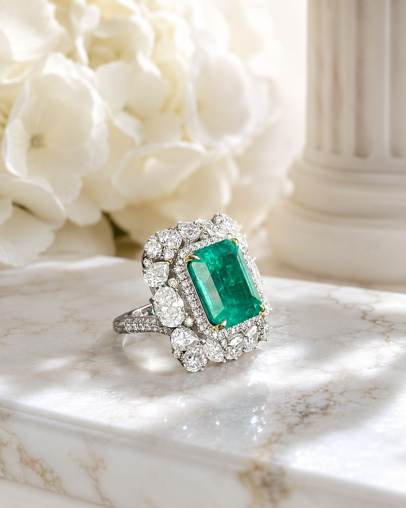 The Royal Emerald Ring