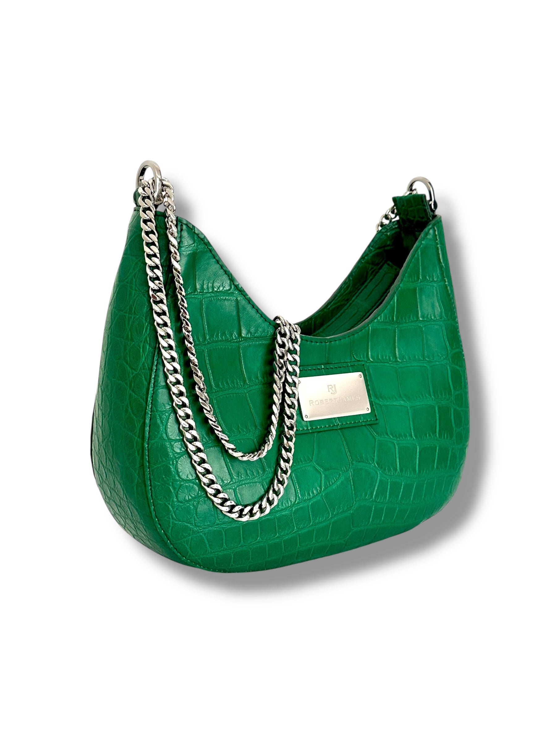 Kelly Green Alligator - The Blair Hobo