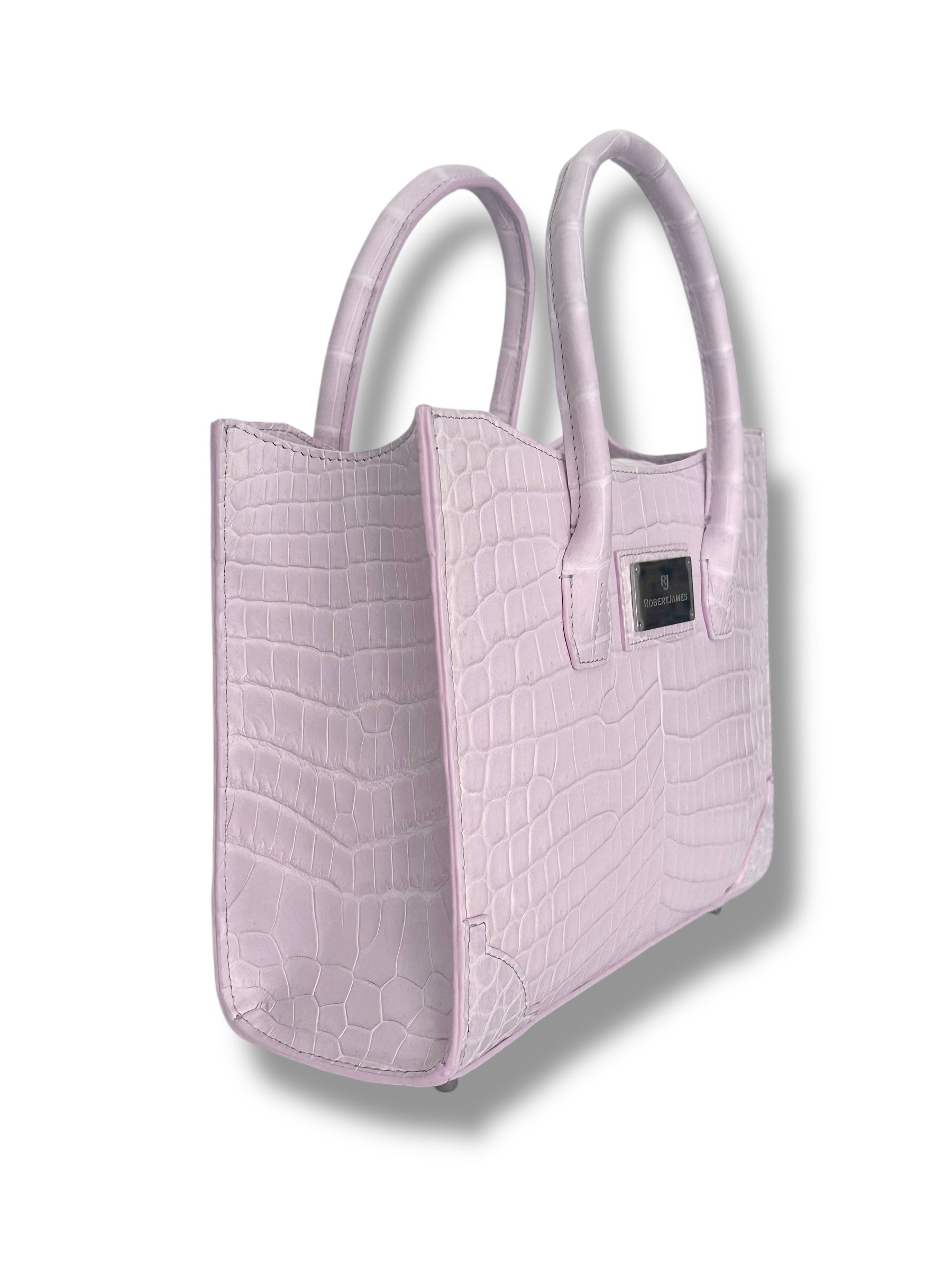 Soft Lavender Niloticus Crocodile - The Kolbie