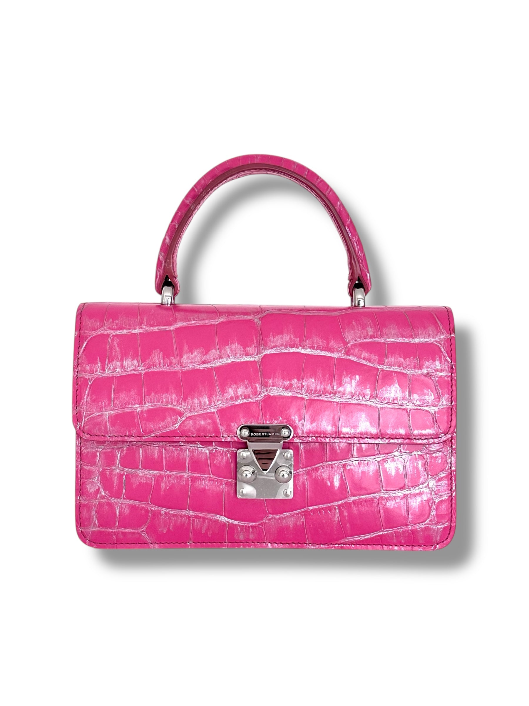 The Gilded Vein Series - The Anka in Fuchsia Alligator, One of One