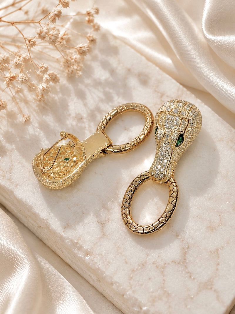 The Alligator Sovereign Drop Earrings
