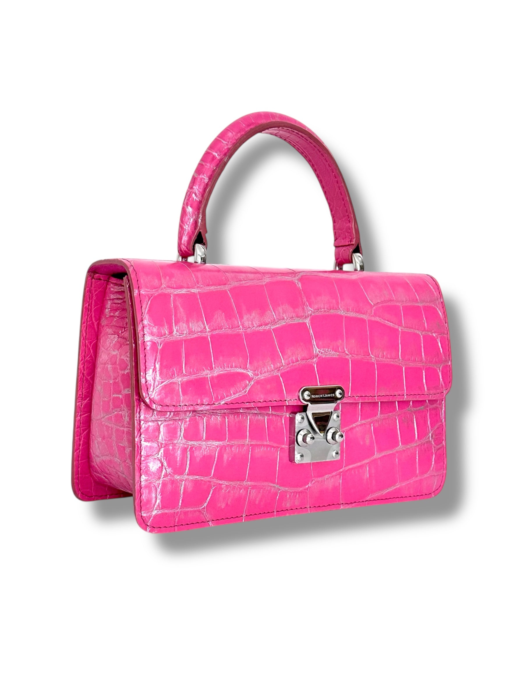 The Gilded Vein Series - The Anka in Fuchsia Alligator, One of One