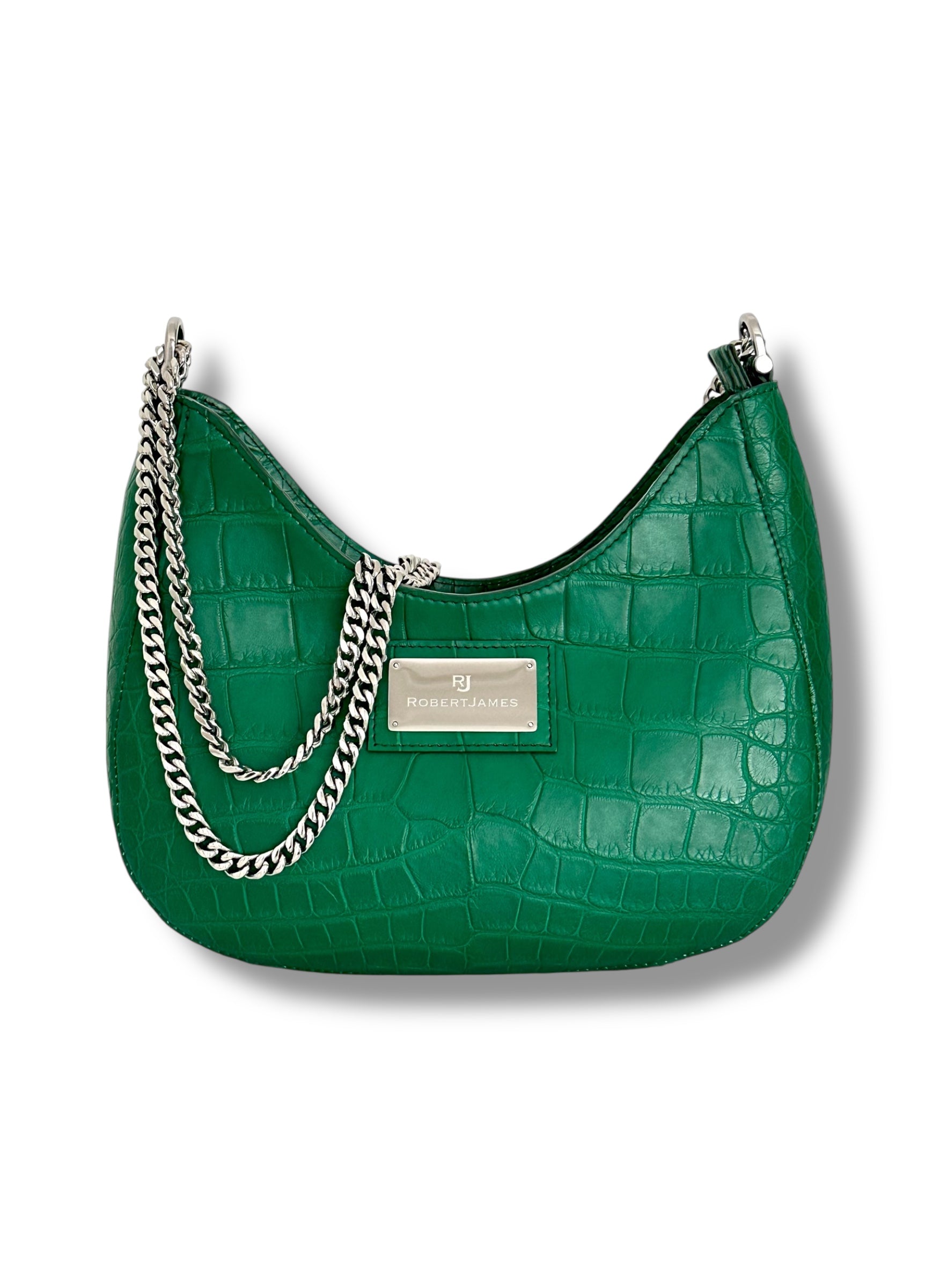 Kelly Green Alligator - The Blair Hobo